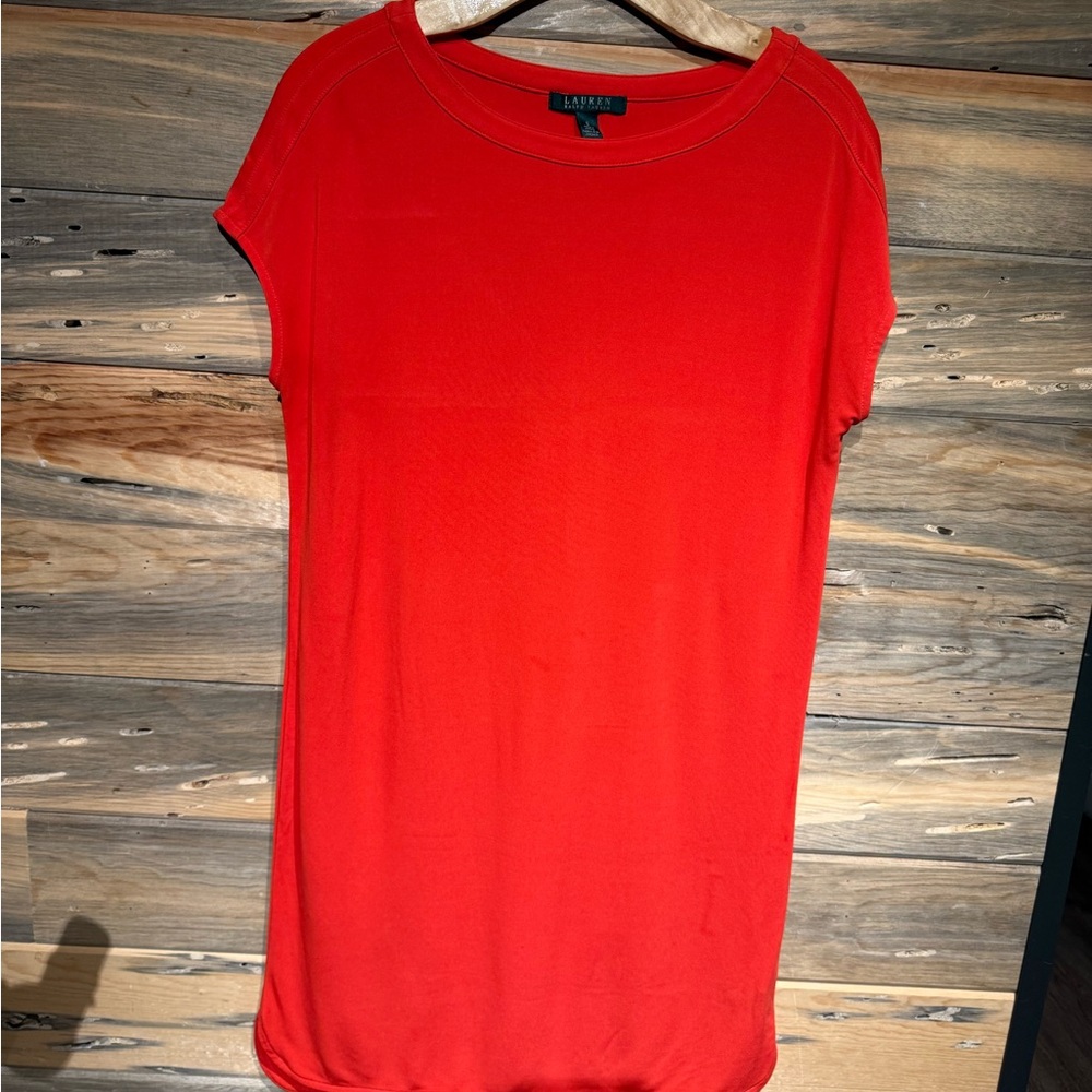 Ralph Lauren Vibrant Red Short Sleeve Tee